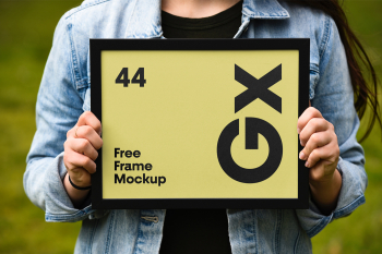 Horizontal Frame PSD Mockup 44 free frame mockup xx Horizontal Frame PSD Mockup 44 free frame mockup xx