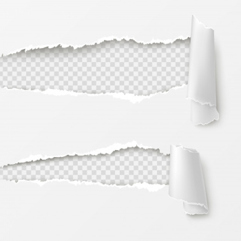 Horizontal gaps in white background Horizontal gaps in white background