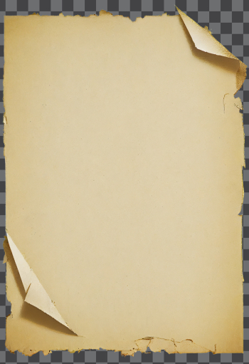 Horizontal Old Paper texture PNG