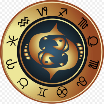 Horoscope Pisces Astrological sign Astrology Illustration - Metal disk Pisces 