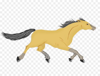horse animal figure mane przewalski's horse yellow horse animal figure mane przewalski's horse yellow