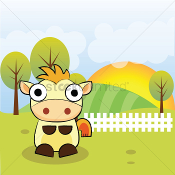 Horse in a field Horse in a field