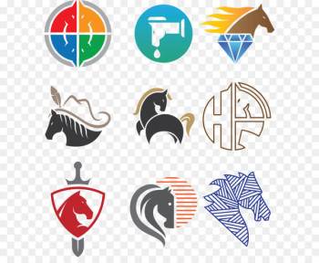 Horse Logo Illustration - Vector horse logo design Horse Logo Illustration - Vector horse logo design