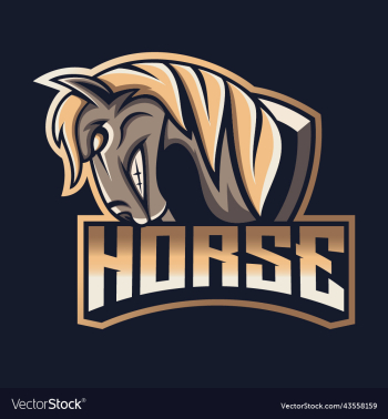 horse mascot logo horse mascot logo