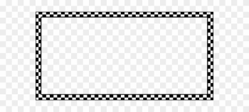 Horse Racing Clipart Racetrack - Checkered Border Horse Racing Clipart Racetrack - Checkered Border