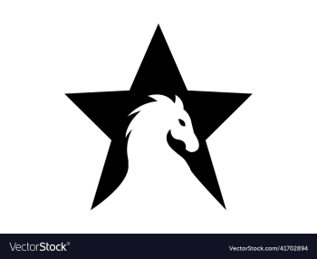 horse star logo image horse star logo image