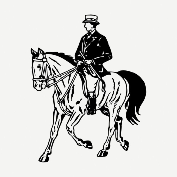 Horseback riding drawing, vintage illustration | Free PSD - rawpixel Horseback riding drawing, vintage illustration | Free PSD - rawpixel
