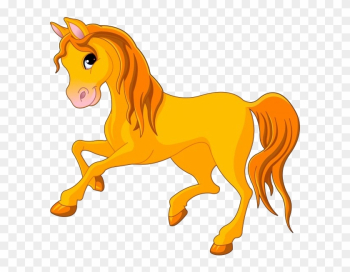 Horses Cartoon Animal Images Clip Art - Horse Clipart