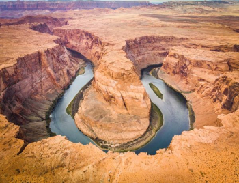 Horseshoe Bend, Arizona aerial photography Horseshoe Bend, Arizona aerial photography