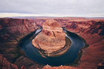 Horseshoe Bend during daytime Horseshoe Bend during daytime