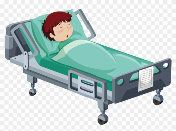 Hospital Bed Patient Clip Art - Cartoon Boy In Hospital Bed Hospital Bed Patient Clip Art - Cartoon Boy In Hospital Bed