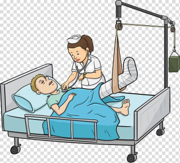 Hospital bed People in hospital Patient, Doctor Of Nursing Practice transparent background PNG clipart