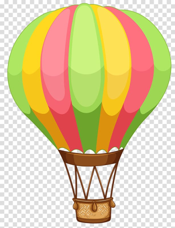 Hot air balloon, Flight Hot air balloon , Beautiful hot air balloon transparent background PNG clipart