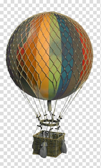 Hot air balloon Gas balloon Aviation Airplane, balloon transparent background PNG clipart