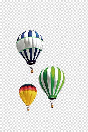 Hot air balloon, Three hot air balloons transparent background PNG clipart Hot air balloon, Three hot air balloons transparent background PNG clipart