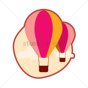 Hot air balloons in the sky Hot air balloons in the sky