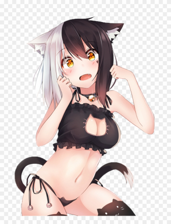 Hot Anime Cat Girl Neko Render Free By Artclubcity - Anime Cat Girl Hentai