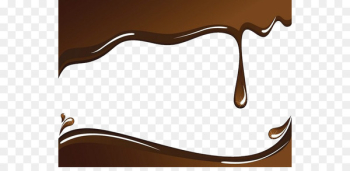 Hot chocolate Chocolate milk Chocolate bar Chocolate cake - Silky chocolate sauce background material 
