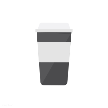 Hot coffee in plastic cup graphic illustratio.. | Free stock vector - 429363 Hot coffee in plastic cup graphic illustratio.. | Free stock vector - 429363