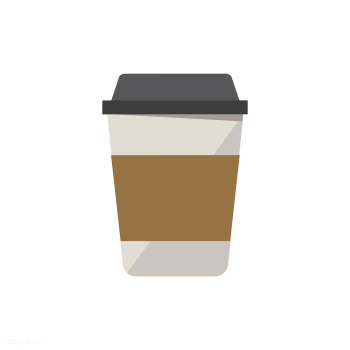 Hot coffee in plastic cup graphic illustratio.. | Free stock vector - 429369 Hot coffee in plastic cup graphic illustratio.. | Free stock vector - 429369