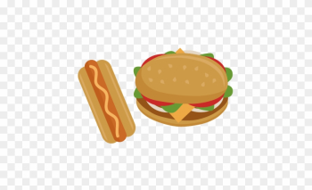 Hot Dog Clipart Image Delicious Hot With Mustard 5 - Hamburger Hot Dog Clipart