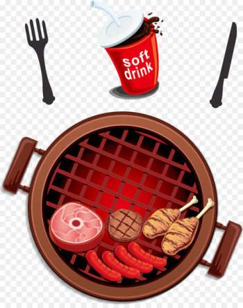 Hot dog Sausage Barbecue Steak Poster - Barbecue theme Hot dog Sausage Barbecue Steak Poster - Barbecue theme