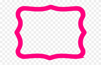 Hot Pink Frame Clip Art - Clip Art