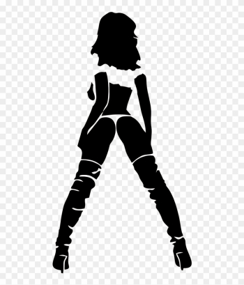 Hot Sexy Girl Woman Pinup Funny Car Bumper Window Vinyl - Hot Woman Silhouette Png Hot Sexy Girl Woman Pinup Funny Car Bumper Window Vinyl - Hot Woman Silhouette Png