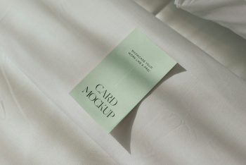Hotel Room Card Mockup Hotel Room Card Mockup