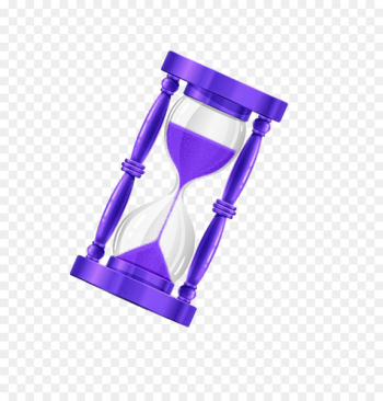 Hourglass Time Icon - Purple hourglass Hourglass Time Icon - Purple hourglass