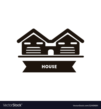 House building vector image House building vector image
