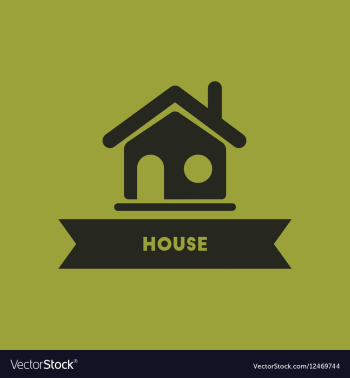 House building vector image House building vector image