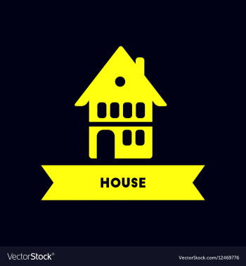 House building vector image House building vector image