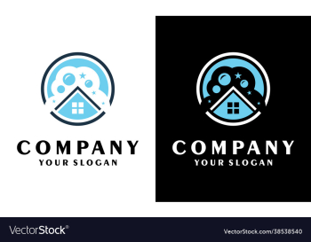 house cleaning logo design