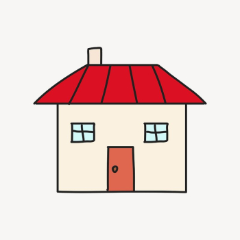 House clipart, real estate illustration | Free PSD Illustration - rawpixel House clipart, real estate illustration | Free PSD Illustration - rawpixel