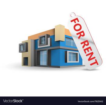 House for rent vector image House for rent vector image