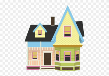 House Home Colorful Drawing Fanart Pixar Movie Up Cute - Printable House From Up House Home Colorful Drawing Fanart Pixar Movie Up Cute - Printable House From Up