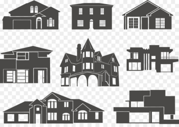 House Silhouette Building Clip art - Vector house House Silhouette Building Clip art - Vector house