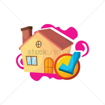 House with check