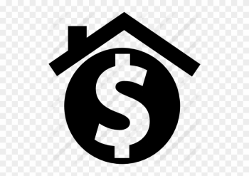 House With Dollar Sign For Real Estate Business - House Money Icon