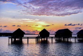 Houses on Body of Water Houses on Body of Water