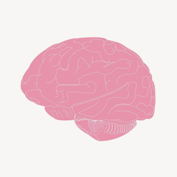 Human brain clipart, Halloween cartoon | Free Photo - rawpixel