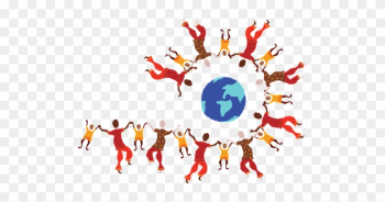 Human Clipart Human Service - Globe With People Png Human Clipart Human Service - Globe With People Png
