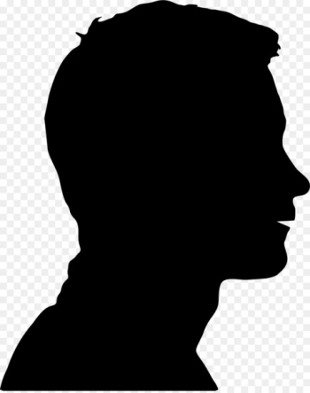 Human head Face Silhouette Clip art - man silhouette Human head Face Silhouette Clip art - man silhouette