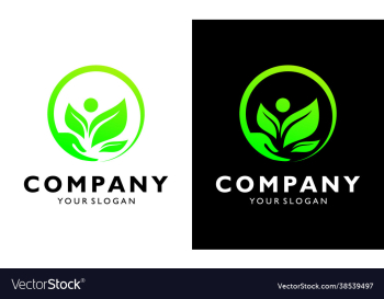 human health green leaf organic eco concept design human health green leaf organic eco concept design