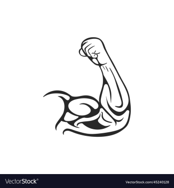 human muscular hand silhouette creative design human muscular hand silhouette creative design