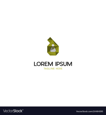 Human people creative logo design vector image Human people creative logo design vector image