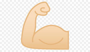 Human skin color Biceps Light skin Muscle - emoji Human skin color Biceps Light skin Muscle - emoji