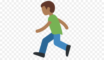 Human skin color Dark skin Running Emoji Sports - emoji Human skin color Dark skin Running Emoji Sports - emoji