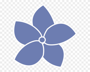Hydrangea Flower And Leaf Isolated On White - Hydrangea Clipart Hydrangea Flower And Leaf Isolated On White - Hydrangea Clipart